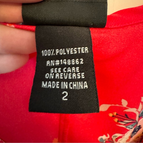 ✨torrid sophie raspberry pintuck georgette swing cami ✨ - Picture 4 of 4